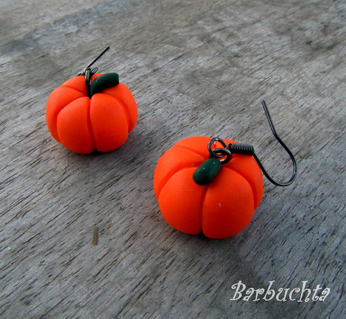 Náušnice PUMPKIN — foto 2