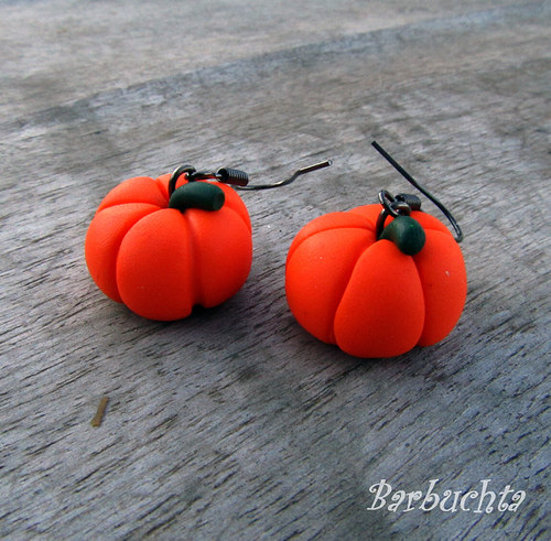 Náušnice PUMPKIN — foto 3