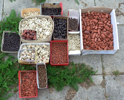 Keramické korálky - mix - velké balení — foto 2