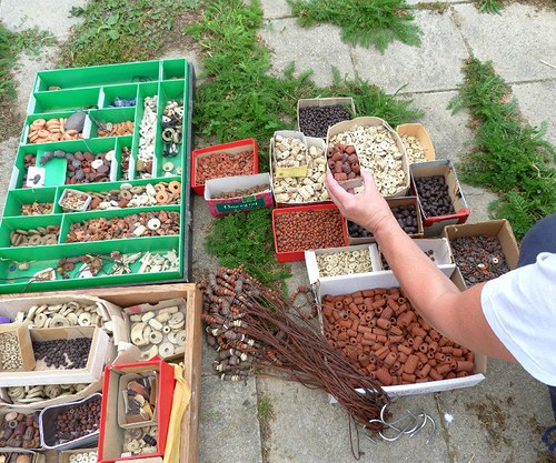 Keramické korálky - mix - velké balení — foto 4