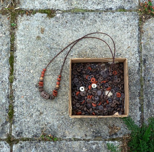 Keramické korálky - mix - velké balení — foto 5