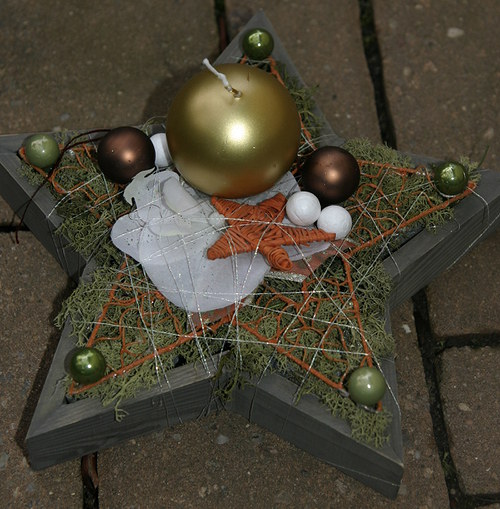 Vánoční svícen-Hvězdička — foto 2