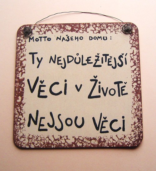 Motto našeho domu — foto 2