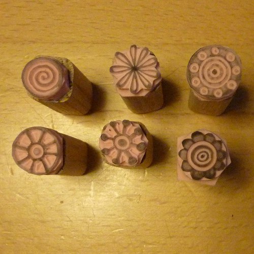 Razítka sada ornamentů — foto 2