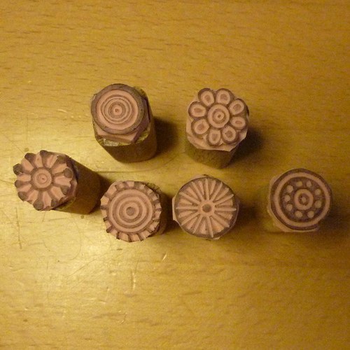 Razítka sada ornamentů — foto 2