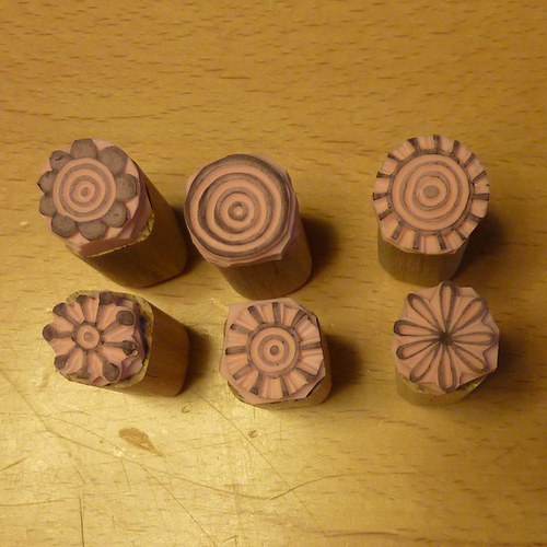 Razítka sada ornamentů — foto 2