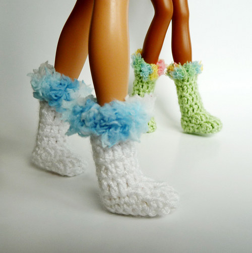 Bílé sněhule pro Barbie — foto 3