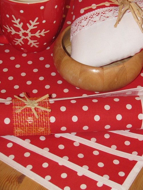 Muchomůrka - prostírání na stůl — foto 2