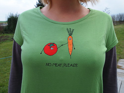 Vegetariánské tričko — foto 3