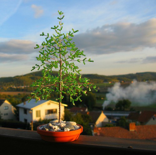 Stromek z korálků větší — foto 2