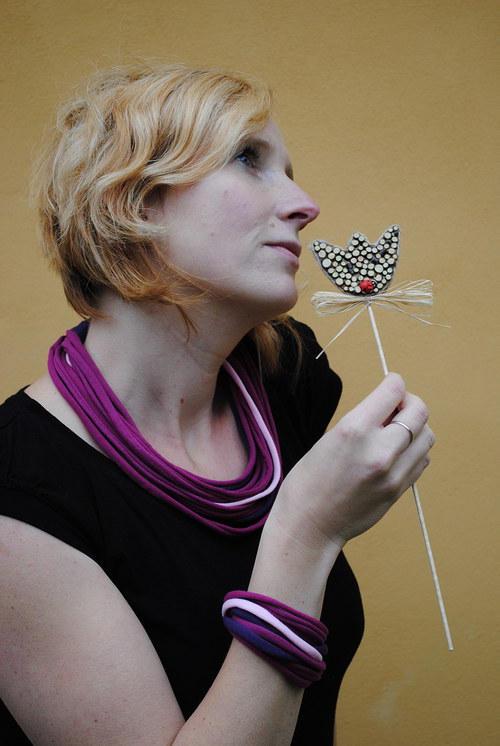 Komplet levandulová — foto 2