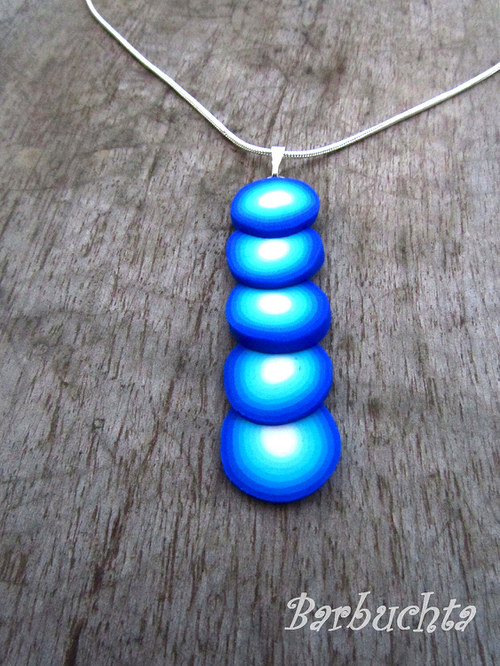 Náhrdelník blue dots — foto 2