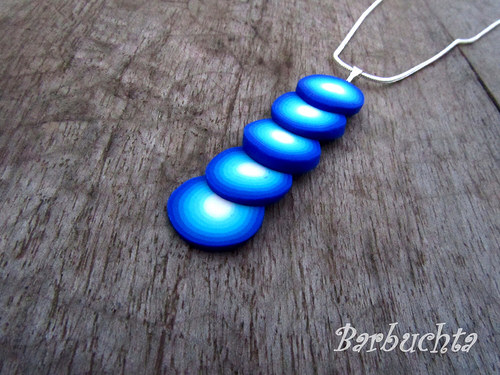 Náhrdelník blue dots — foto 3