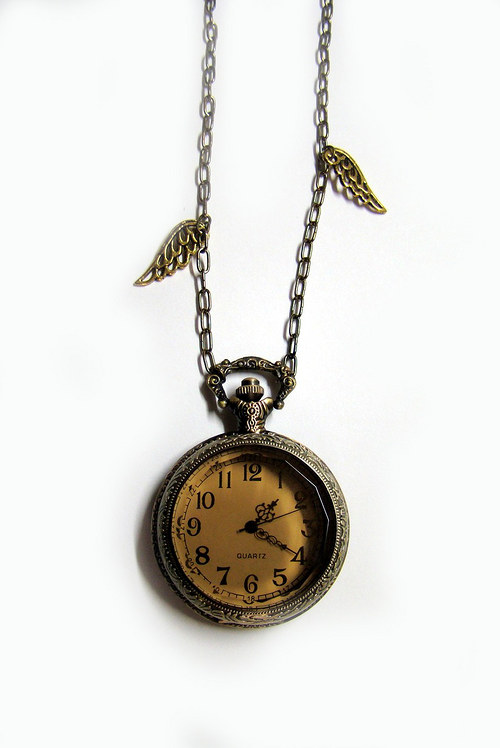 Flying Time - hodinkový náhrdelník — foto 5