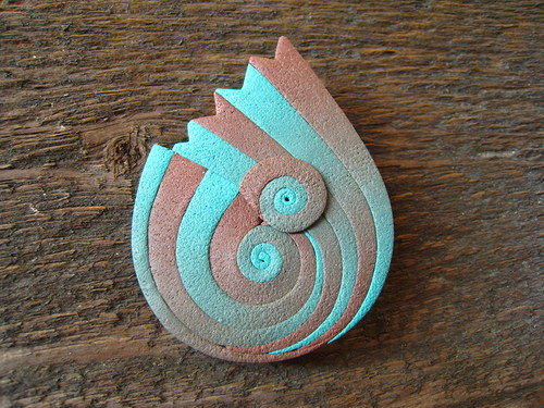 Brožka "Swirly" — foto 2