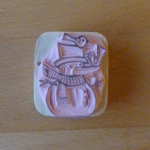 Razítko sněhuláček — foto 2