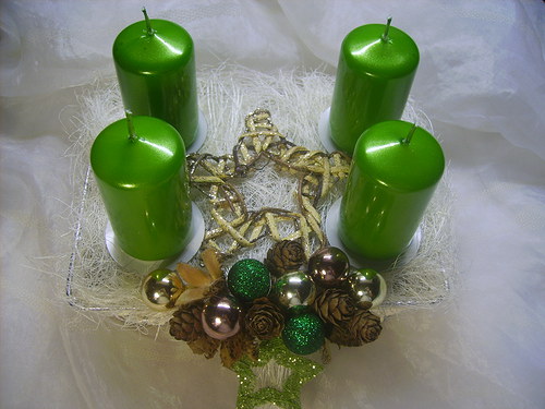 Adventní zelený košík — foto 6