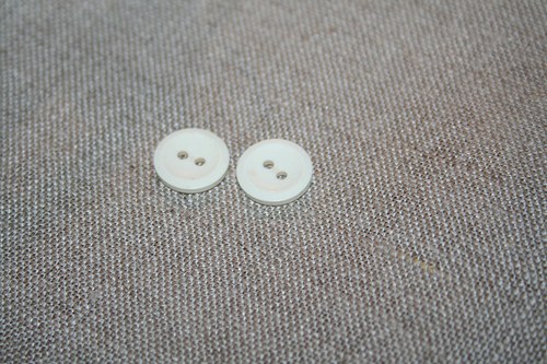 Bílé knoflíčky 10 ks_1,5 cm — foto 2