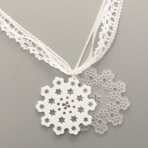 Náhrdelník SNOWFALL — foto 3