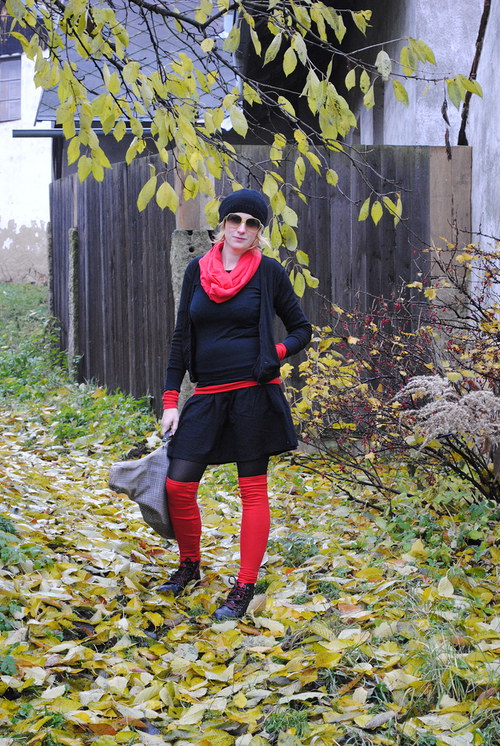 Červené bederní pás — foto 3
