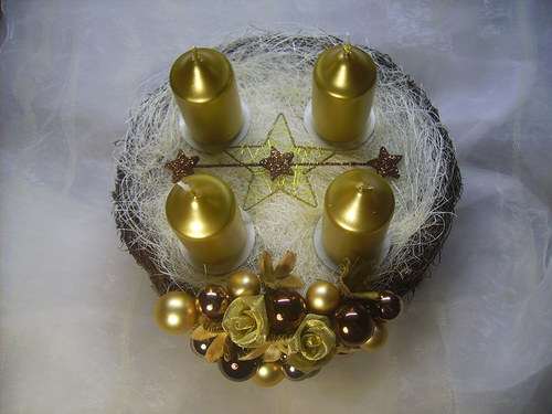 Adventní zlatý košík — foto 3