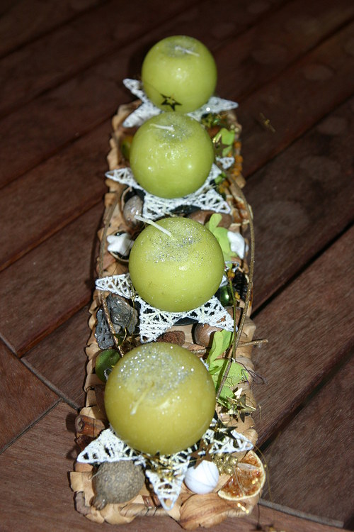 Adventní svícen zelinkavý — foto 2