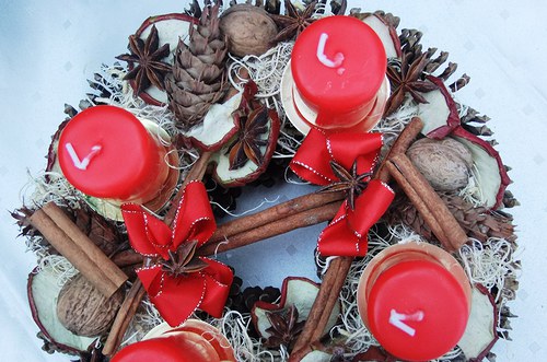 Adventní věneček přírodní — foto 2