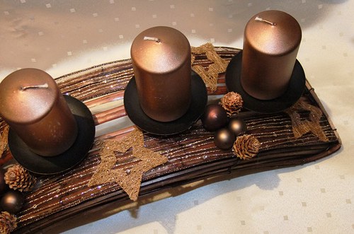 Adventní měděný oblouk — foto 3