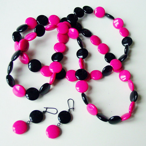 PINK/BLACK - souprava — foto 3