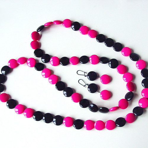 PINK/BLACK - souprava — foto 5