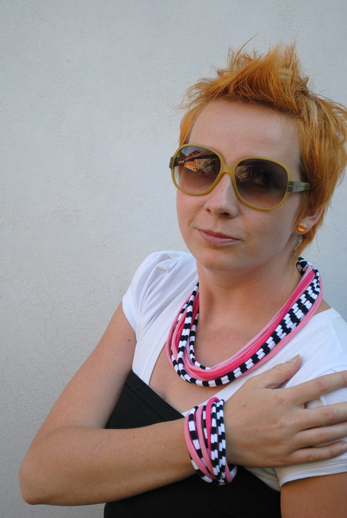 Komplet námořnický růžový — foto 2