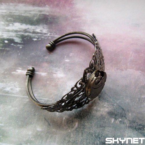 Steampunk náramek — foto 4
