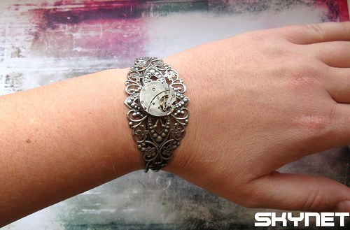 Steampunk náramek — foto 6