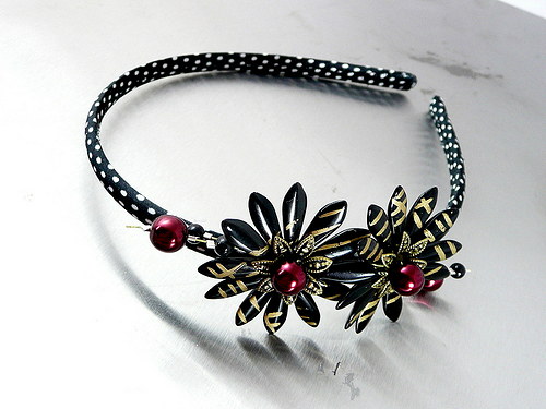 Čelenka : " Black and red "a — foto 2