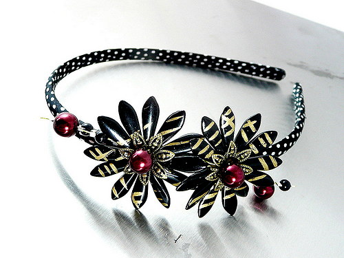Čelenka : " Black and red "a — foto 3