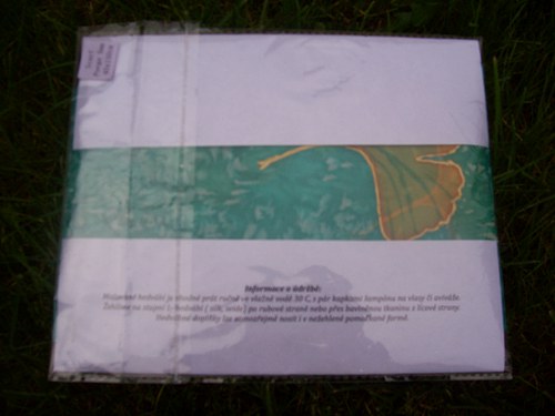 Hedvábný šál - Listy ginkga — foto 2