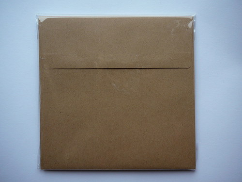 Bílé přání 20,3x20,3 cm+obálka — foto 2