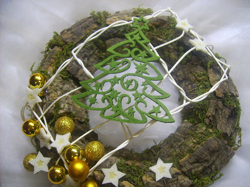 Adventní věnec na dveře — foto 3