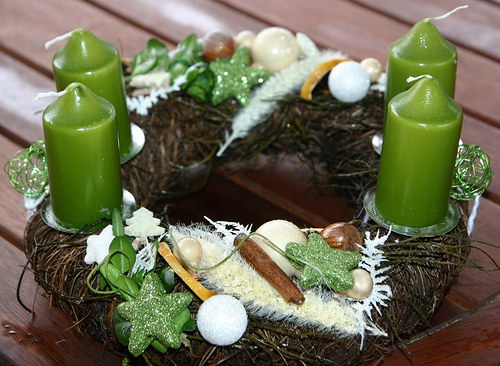 Adventní věnec zelinkavý — foto 2