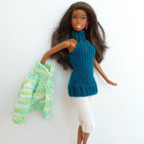Bílé návleky pro Barbie — foto 5