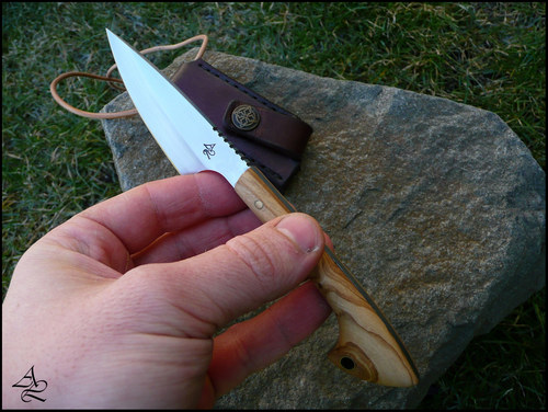 Nůž / AK5 / Oliva / Neck knife — foto 4