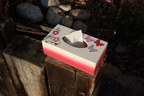 Krabička na kapesníčky ROMANTIKA — foto 2