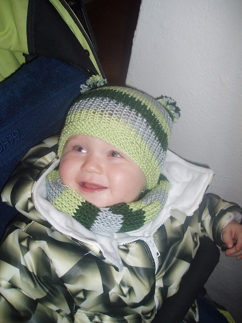 Bambulková čapka + nákrčník — foto 3