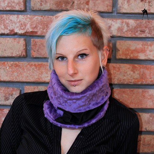 NÁKRČNÍ-KYX purple/grey — foto 2