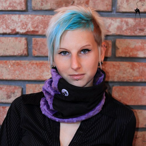 NÁKRČNÍ-KYX purple/grey — foto 3