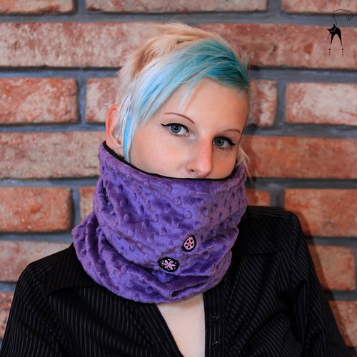 NÁKRČNÍ-KYX purple/grey — foto 4