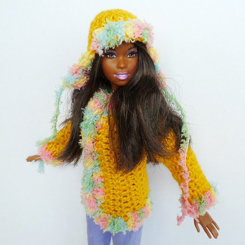 Žlutý kabátek pro Barbie — foto 5