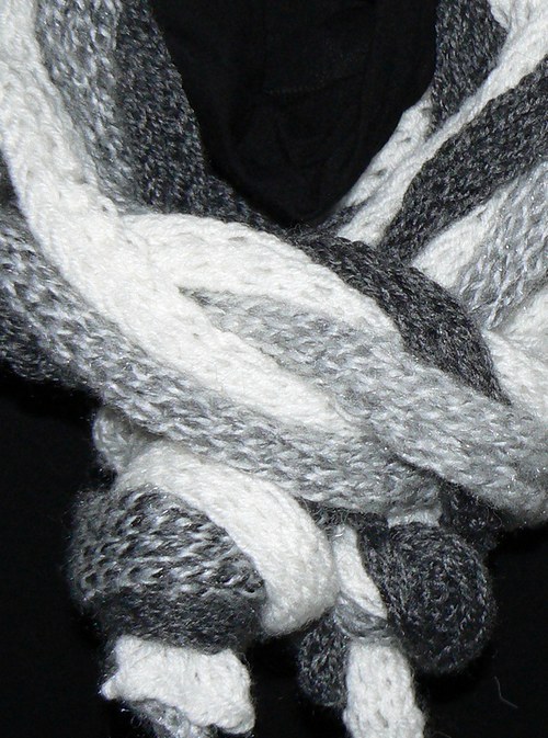 Šála šedá — foto 3