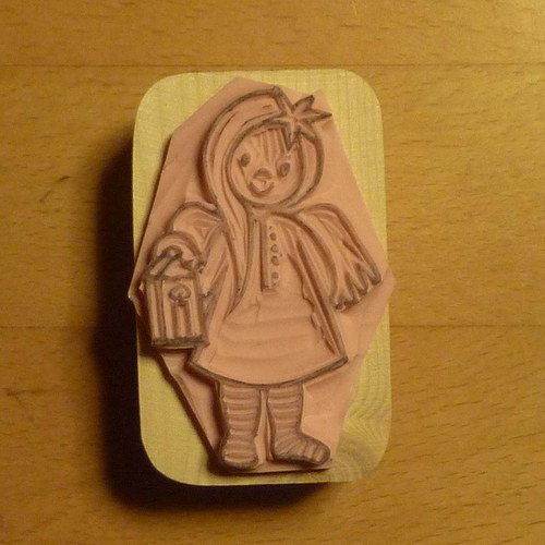 Razítko anděl — foto 2