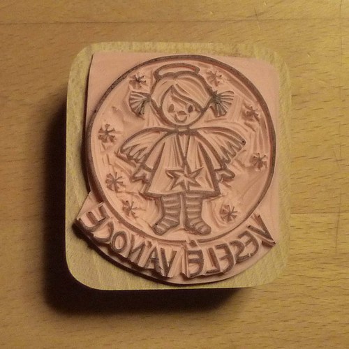 Razítko anděl — foto 2